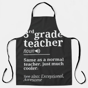 Tablier 3rd Grade