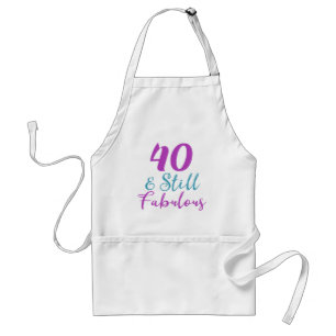 Tablier 40e anniversaire Toujours fabuleux