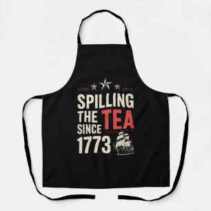 Tablier 4 juillet qui en dévoile depuis 1773 Patriotique