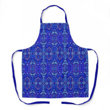 4 Paisley 2 dans les tons bleus