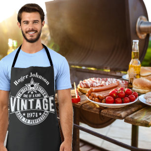 Tablier 50e anniversaire Cadeau Vintage Âgé à la perfectio