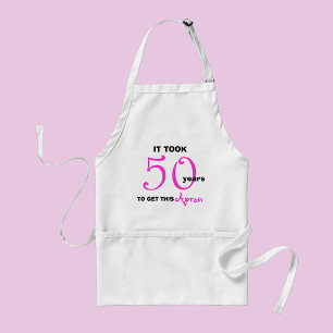Tablier 50e anniversaire Cadeaux Apron - Drôle