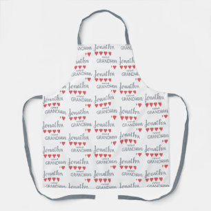 Tablier 5 Grand-père coeur