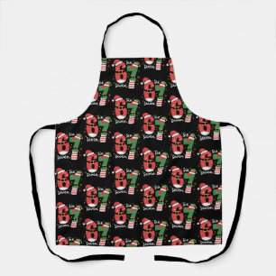 Tablier 67 Mème Six Sept Elfe Chapeau de Noël Santa
