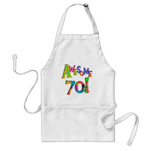 Tablier 70 superbes T-shirts et cadeaux d'anniversaire