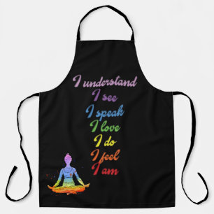 Tablier 7 Chakras Apron, Symboles & Significations, Spirit