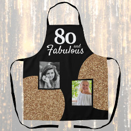 Tablier 80 et Fabulous Gold Parties scintillant 2 Photo 80