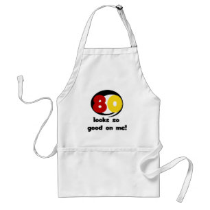 Tablier 80 T-shirts et cadeaux de belle apparence sur moi