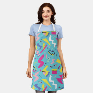 Tablier 90s Retro Pop Art Motif