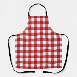 Tablier à damiers motif