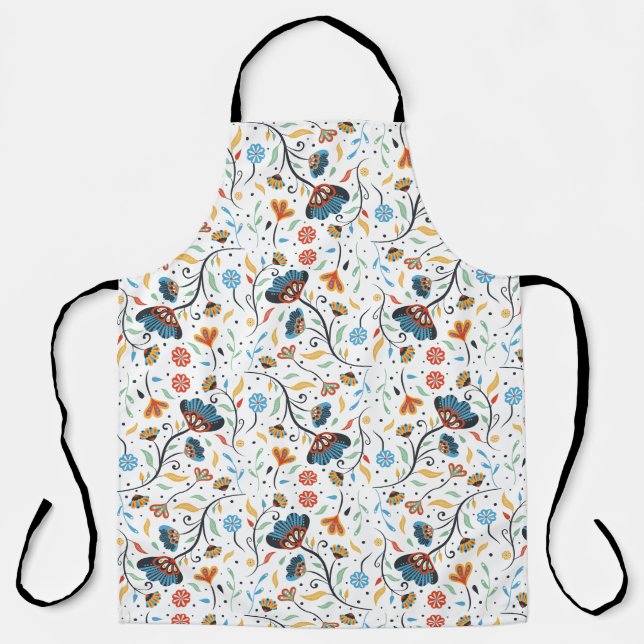 Tablier à fleurs (Recto)
