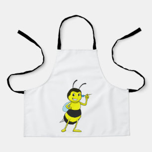 Tablier Abeille aux fléchettes avec tarte