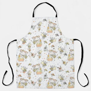 Tablier Abeilles domestiques, fées et bébés abeilles en mo