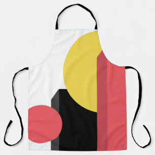 Tablier Abstract, colorful, modern, simple, vibrant design