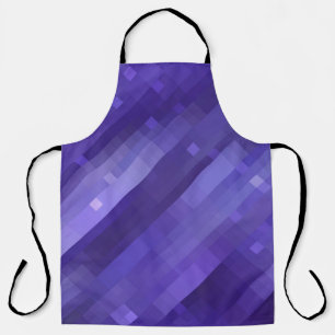 Tablier Abstrait brillant en mosaïque violet arrière - pla