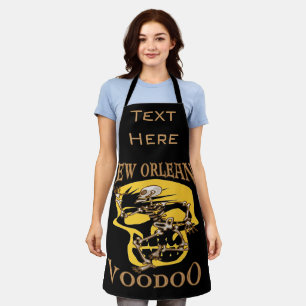 Tablier Abstrait New Orleans Design ajouter du texte, Apro