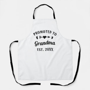 Tablier Abuela Nonna Nanna Grand-Mère Promue À Grand-Mère