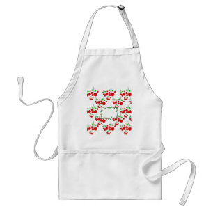 Tablier Accessoires personnalisables motif cerise rouge Le