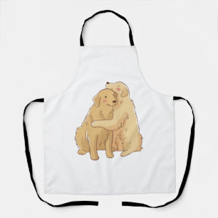 Tablier Accroche de Golden Retriever