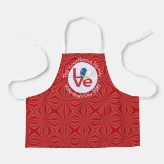 Tablier Açores Red LOVE Drapeau personnalisé