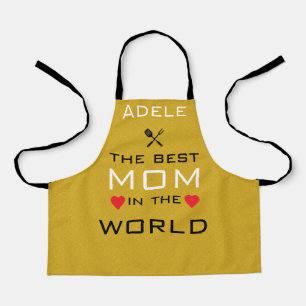Tablier Adam la meilleure mère du monde or