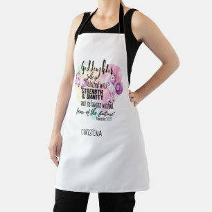 Tablier Adolescent Godgirl cadeau Pink Unicorn Proverbe mi