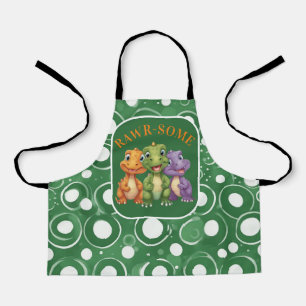 Tablier Adorable Baby Dinosaur's Party