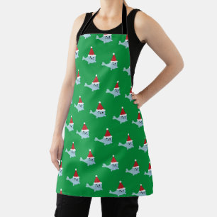 Tablier Adorable Père Noël Seal