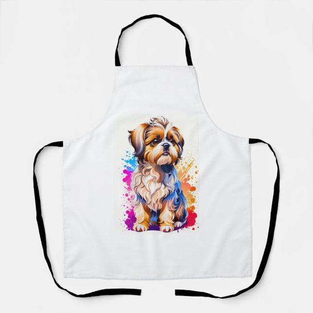 Tablier Adorable Shih Tzu (Recto)