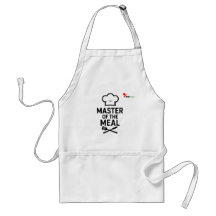 Tablier Adulte "Maître du Repas" | Cadeau Drôle po