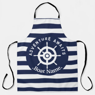 Tablier Adventure Attend. Nommez Votre Bateau.