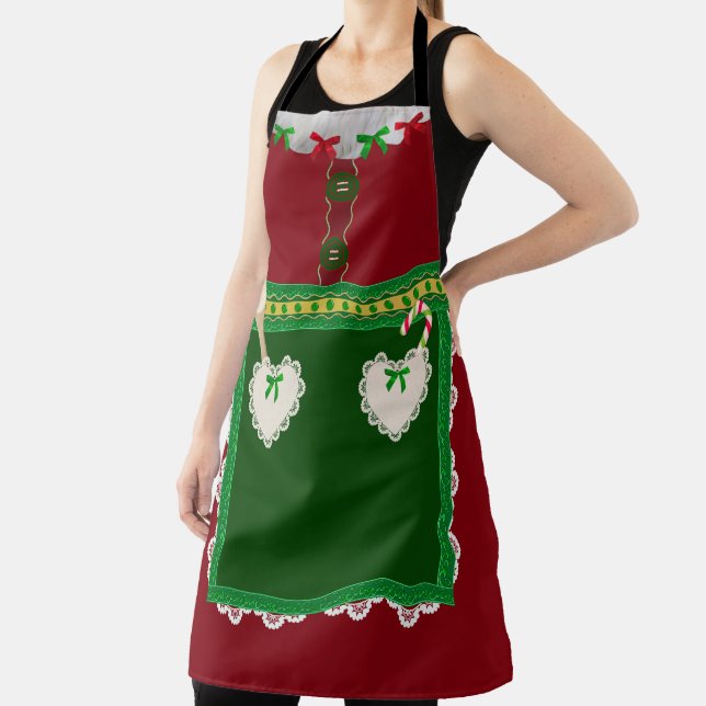 Tablier Aéron de Noël de Mme Claus (Insitu)