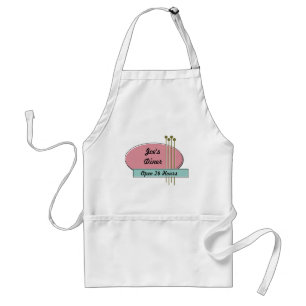 Tablier Aérons de dîner personnalisés dans le style ré