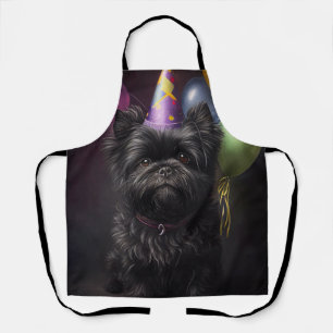 Tablier Affenpinscher Chien Ballons d'anniversaire