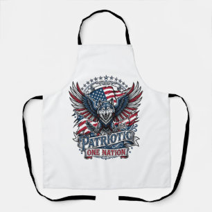 Tablier Aigle Patriotique Loup Hybride Animal Hybride Patr