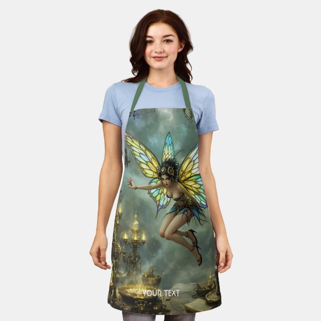 Tablier Ailes de papillon de lutin mignon fantastique (Porté)