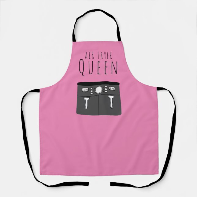 Tablier Air Fryer Queen Pink (Recto)