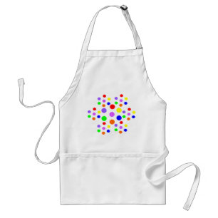 Tablier Aire Arc-en-ciel fleuri