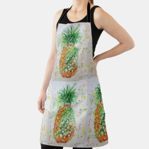 Tablier Aire tropicale à la chaux jaune - Aliments à base 