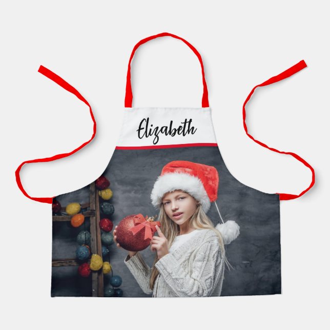 Tablier Ajouter une Personnaliser photo (Recto)