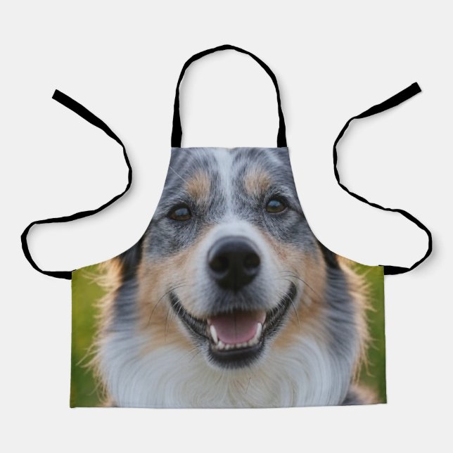 Tablier Ajouter une Personnaliser photo pour animaux domes (Recto)
