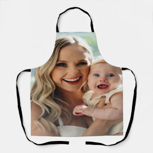 Tablier Ajouter une photo de bébé Personnaliser