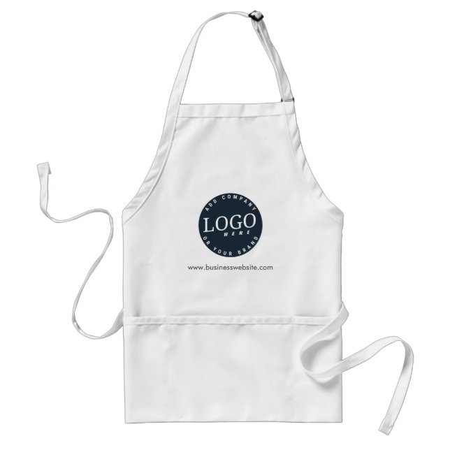 Tablier Ajouter votre logo d'entreprise Slogan ou adresse  (Devant)