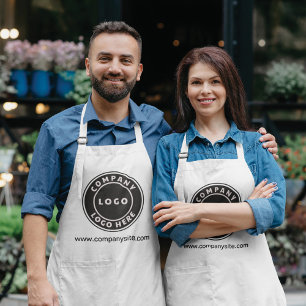 Tablier Ajouter votre site Web d'entreprise et votre logo