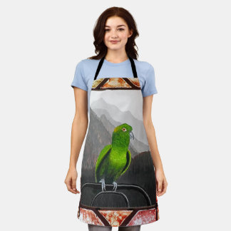 Tablier Aldo mon perroquet amazone