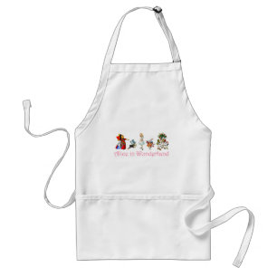 Tablier Alice au pays des merveilles