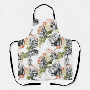 Tablier Alice au pays des merveilles Apron des Roses Vinta