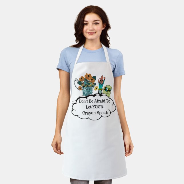 Tablier All-Over Print Apron (Porté)