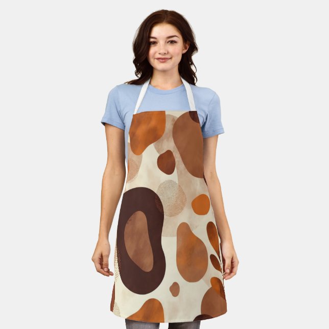 Tablier All-Over Print Apron, Medium (Porté)