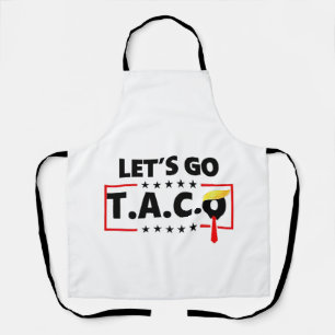 Tablier Allez TACO Trump 4 juillet amateurs de Taco